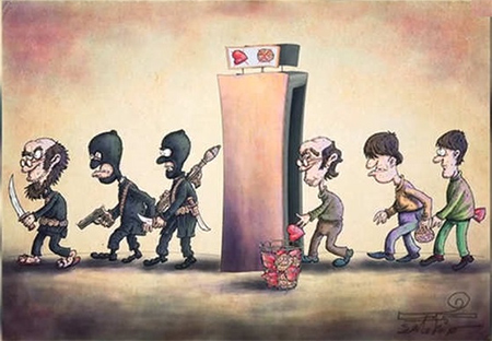 Irán acoge un concurso de caricaturas contra Daesh